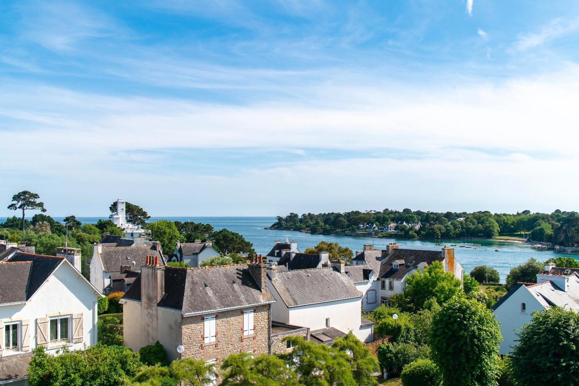 Les Vagues De Benodet - Apercu Mer A Bénodet Exterior foto